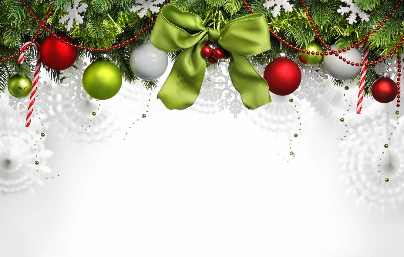 Photo wallpaper decoration, New Year, Christmas, Christmas, New Year, decoration, Merry