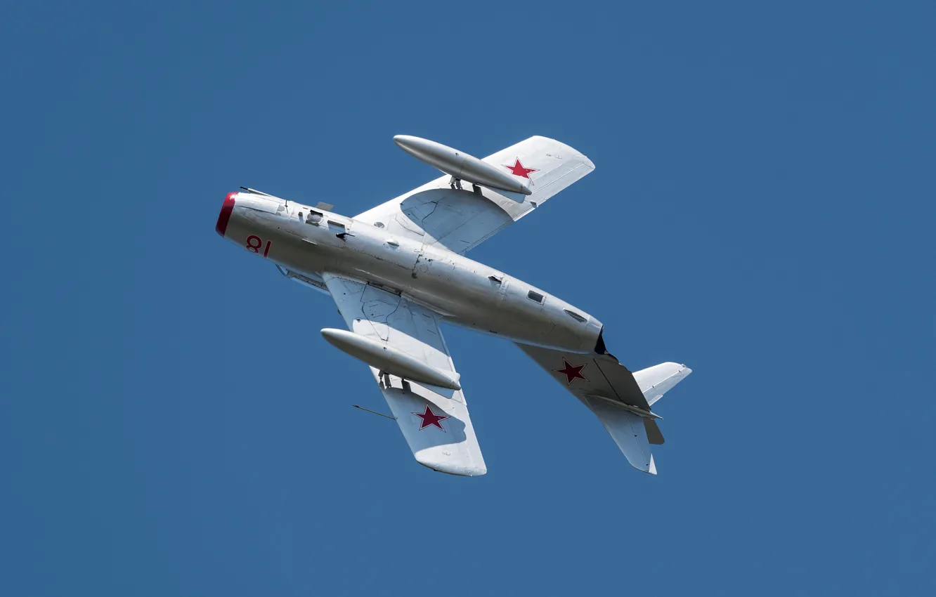 Photo wallpaper Soviet fighter, The MiG-15, OKB Mikoyan