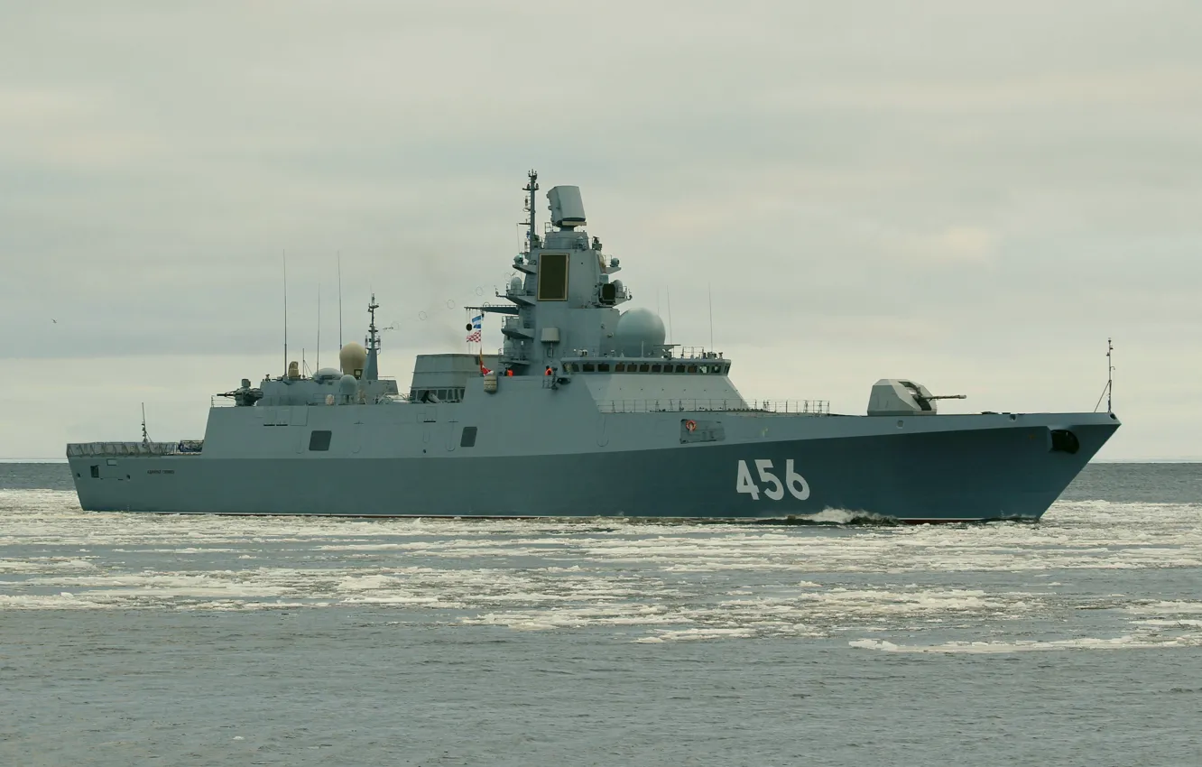 Photo wallpaper frigate, patrol, Admiral Golovko