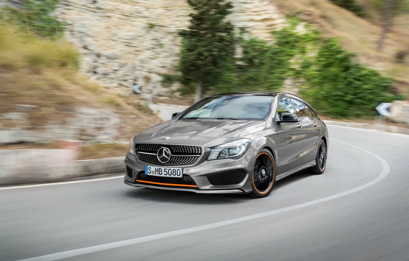 Photo wallpaper Mercedes-Benz, Mercedes, AMG, AMG, Sports Package, Shooting Brake, CLA, 4MATIC