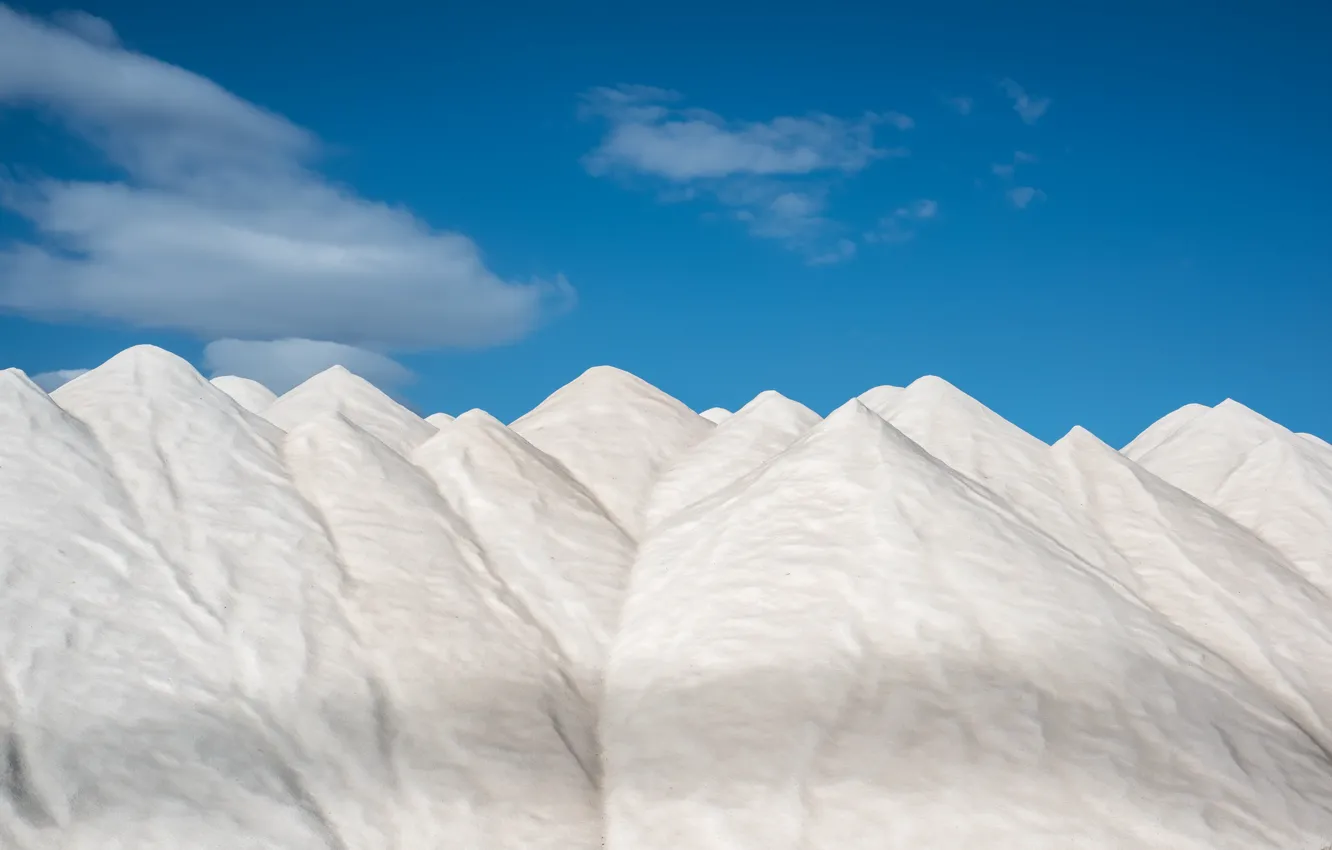 Photo wallpaper the sky, Spain, salt, Balearic Islands, Campos