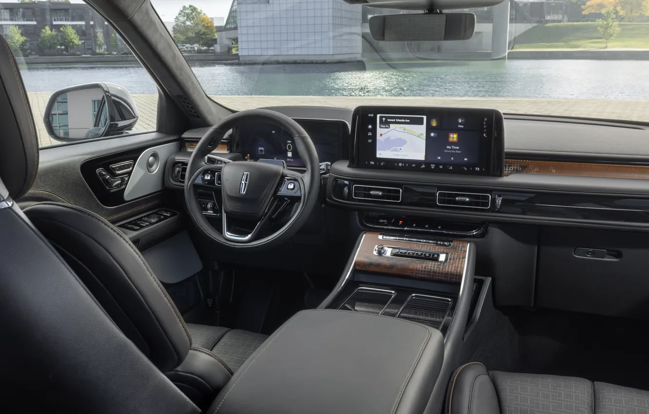 Photo wallpaper Lincoln, Aviator, Lincoln Aviator Black Label