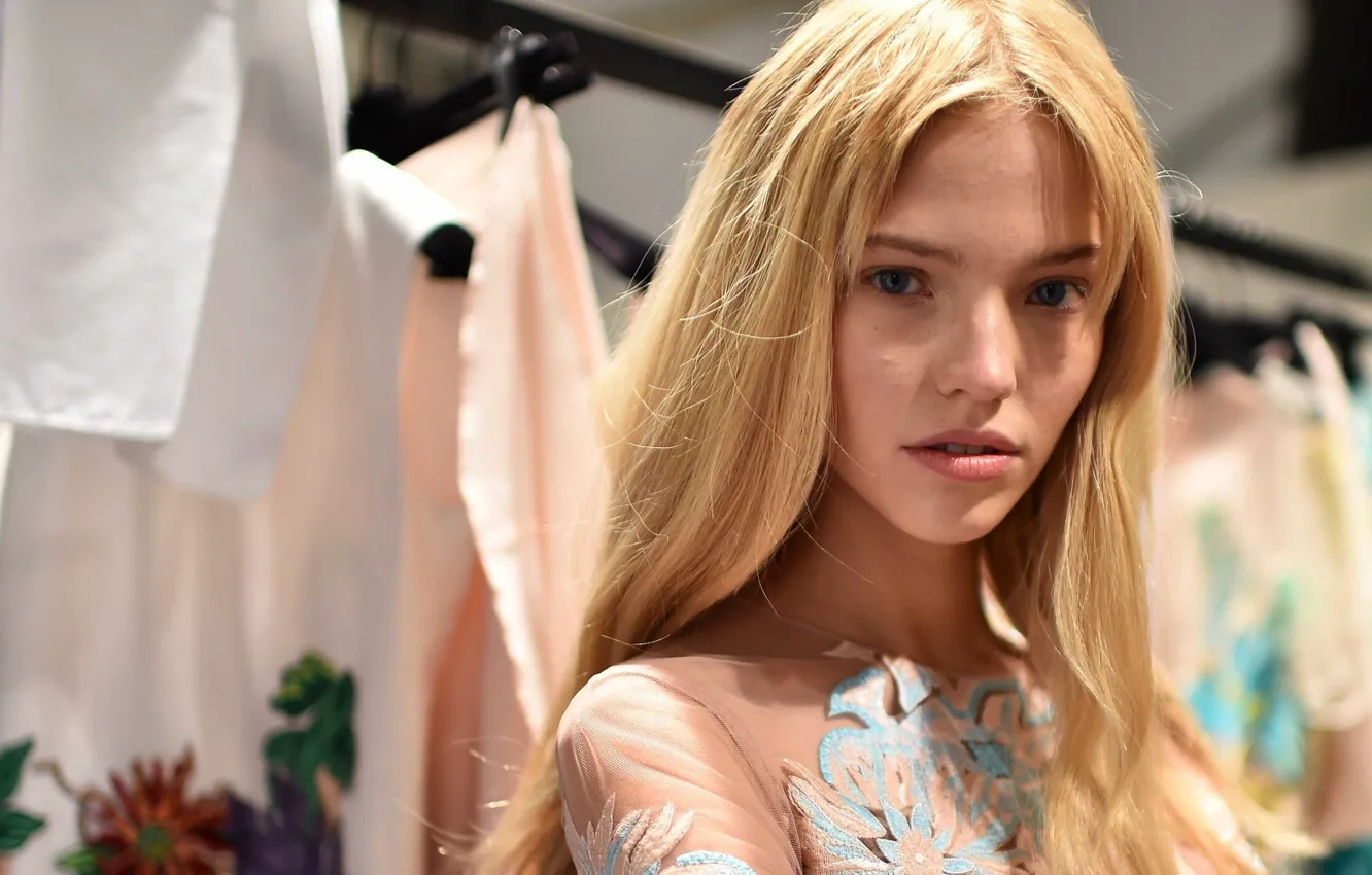 Photo wallpaper look, pose, model, hair, actress., Sasha Luss, Sasha Luss