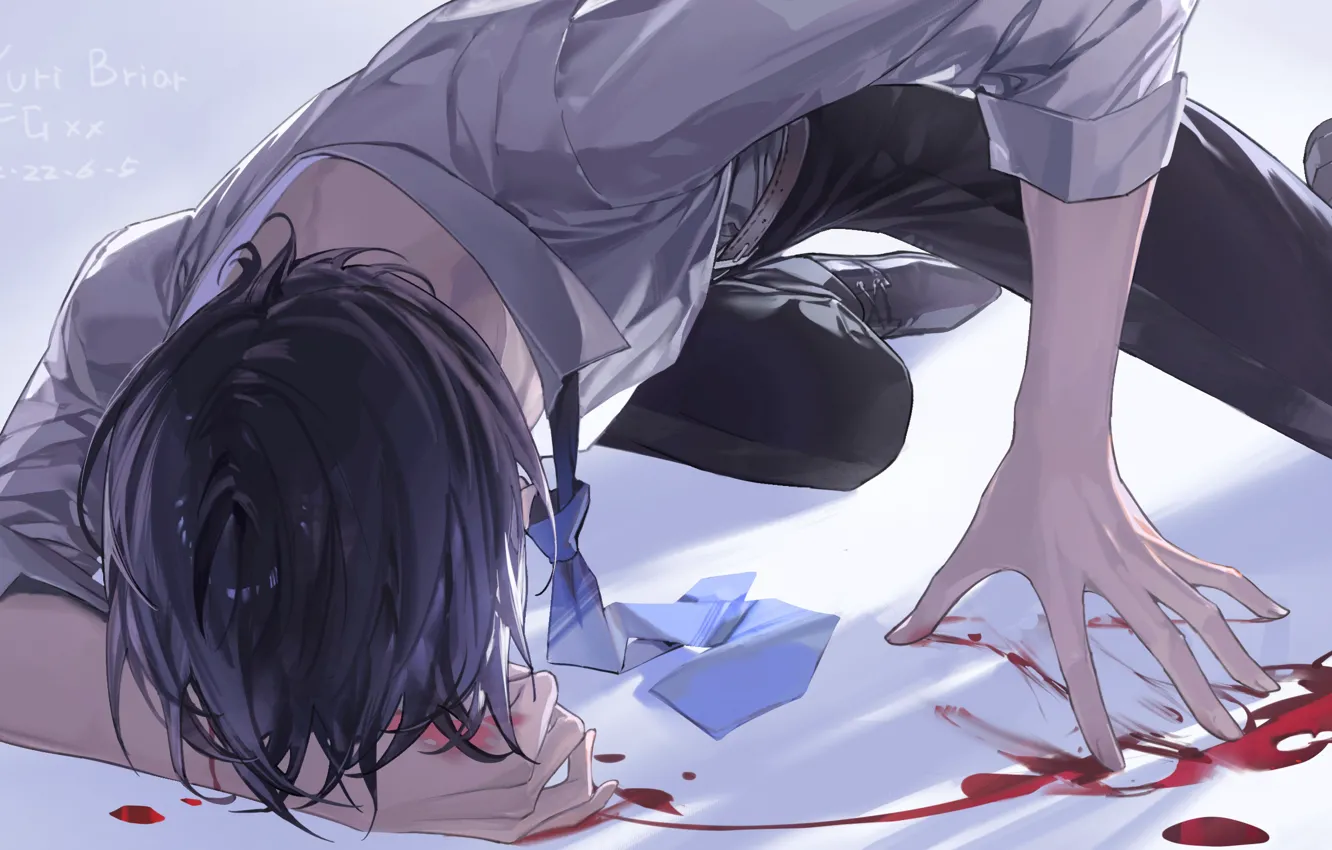 Photo wallpaper blood, male, Yuri Briar, SPY x FAMILY