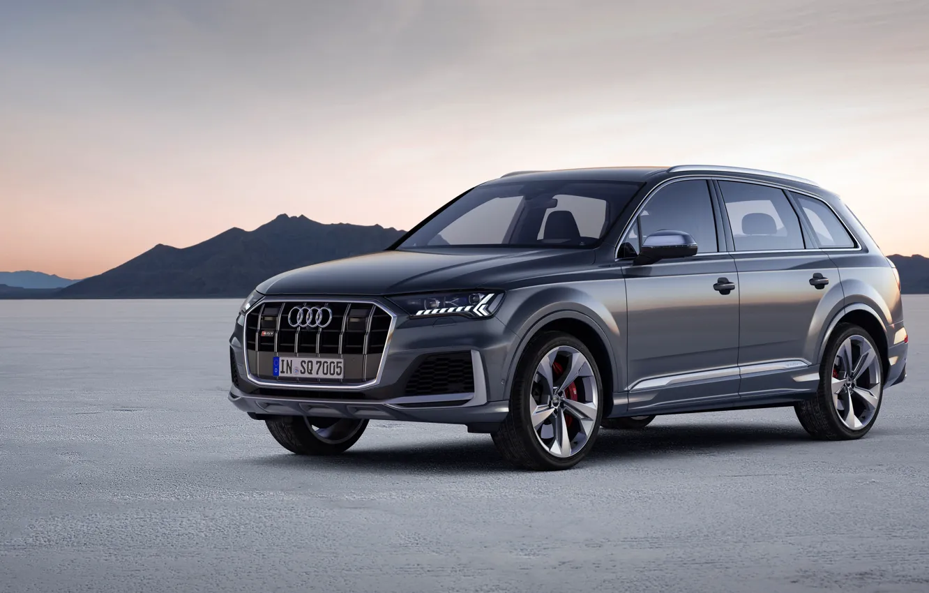 Photo wallpaper Audi, TDI, crossover, SQ7, 2019