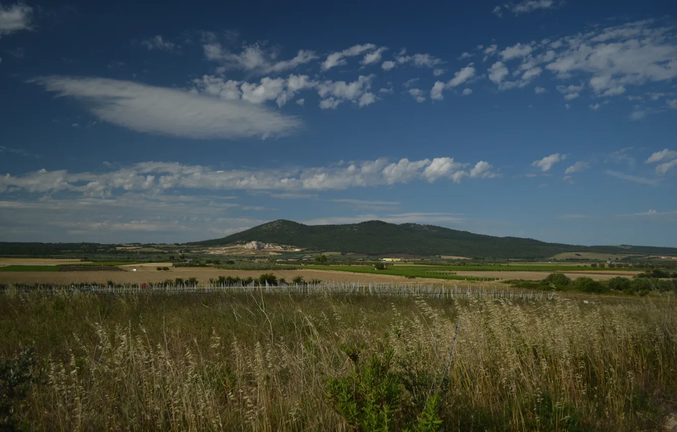 Photo wallpaper field, nature, Italy, Italy, nature, fields, Italia
