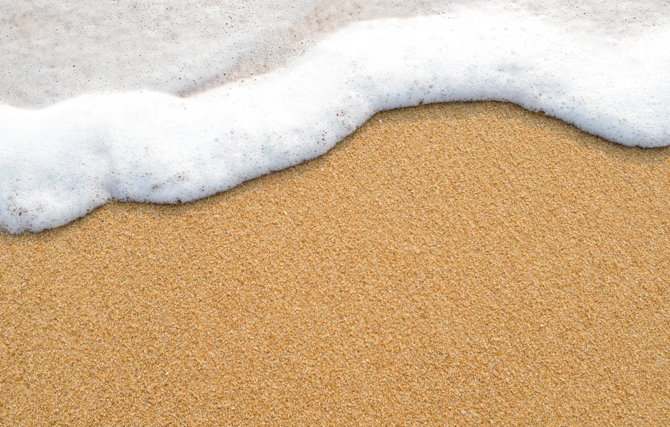 Photo wallpaper sand, sea, wave, beach, summer, summer, beach, sea