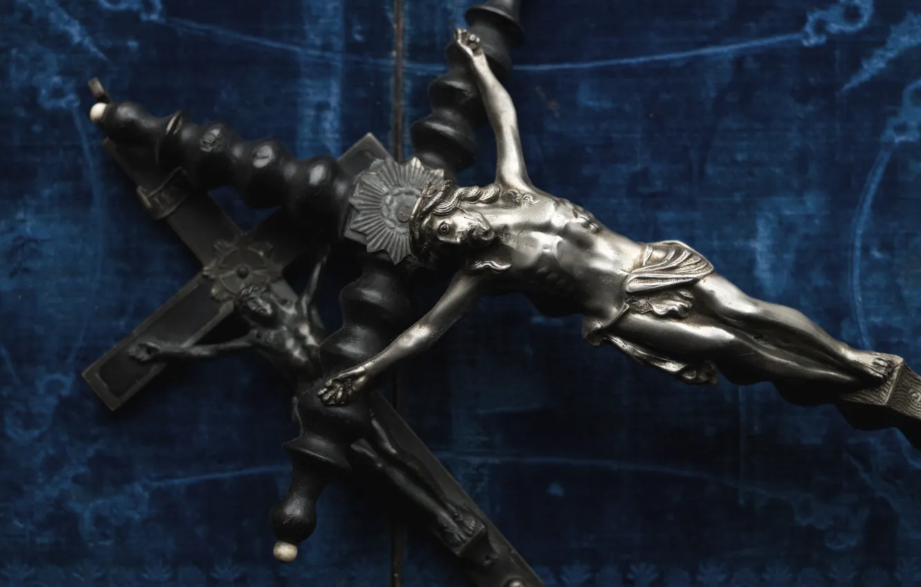 Photo wallpaper cross, the crucifixion, Christ