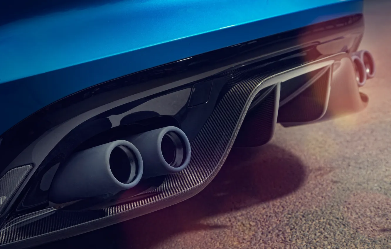 Photo wallpaper car, Concept, pipe, Jaguar, exhaust, back, Project 7