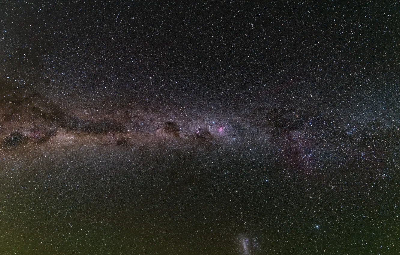 Photo wallpaper stars, night, the milky way