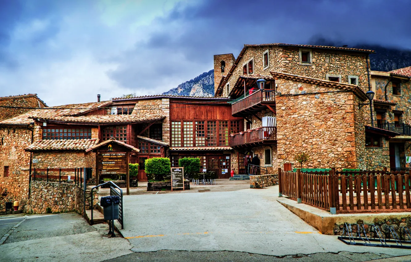 Photo wallpaper city, sky, Old Town