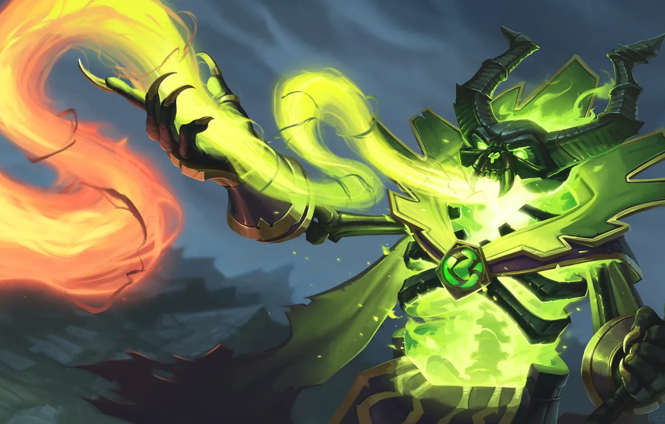 Photo wallpaper skull, Sasha Grey, dota 2, Pugna