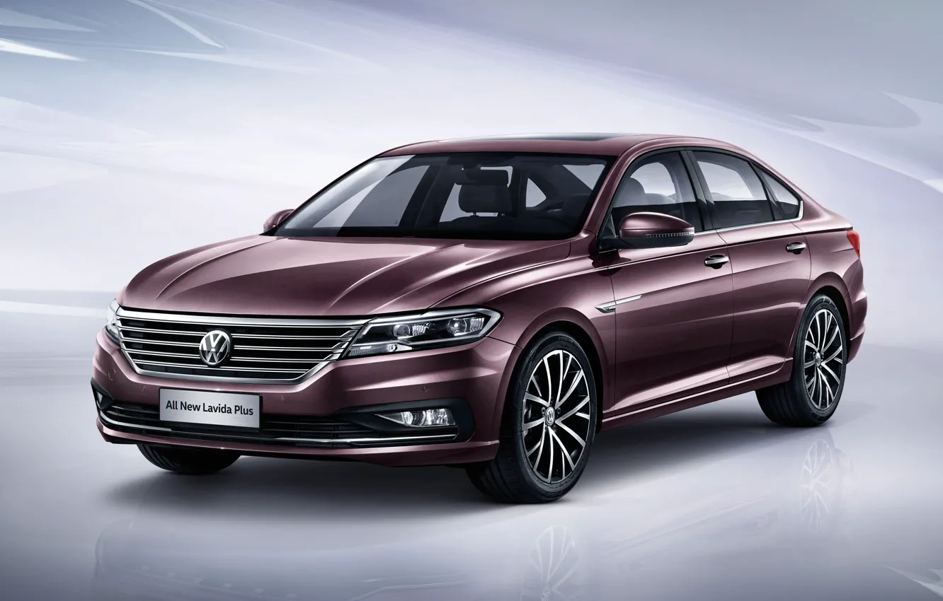 Photo wallpaper Volkswagen, sedan, 2018, More, Lavida