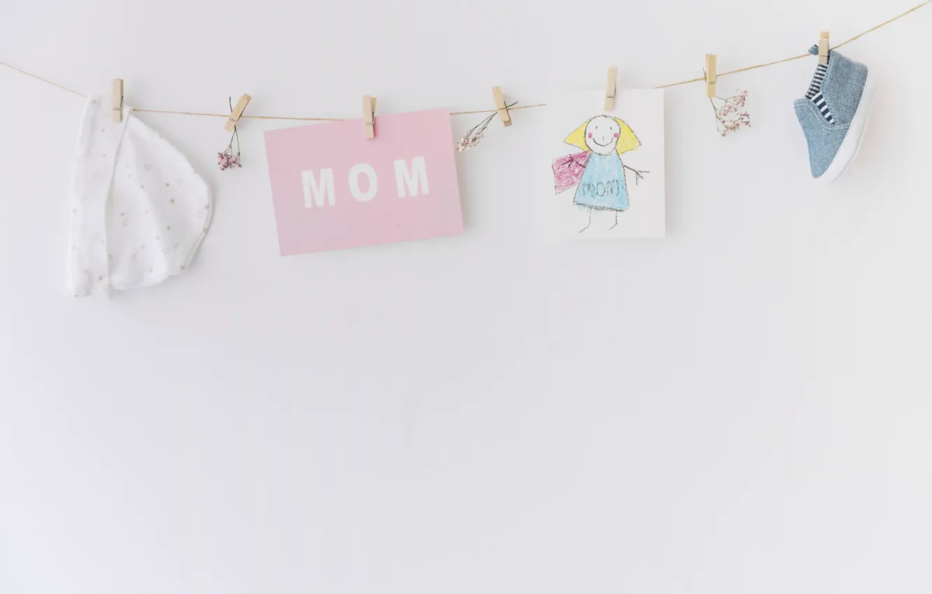 Photo wallpaper holiday, March 8, postcard