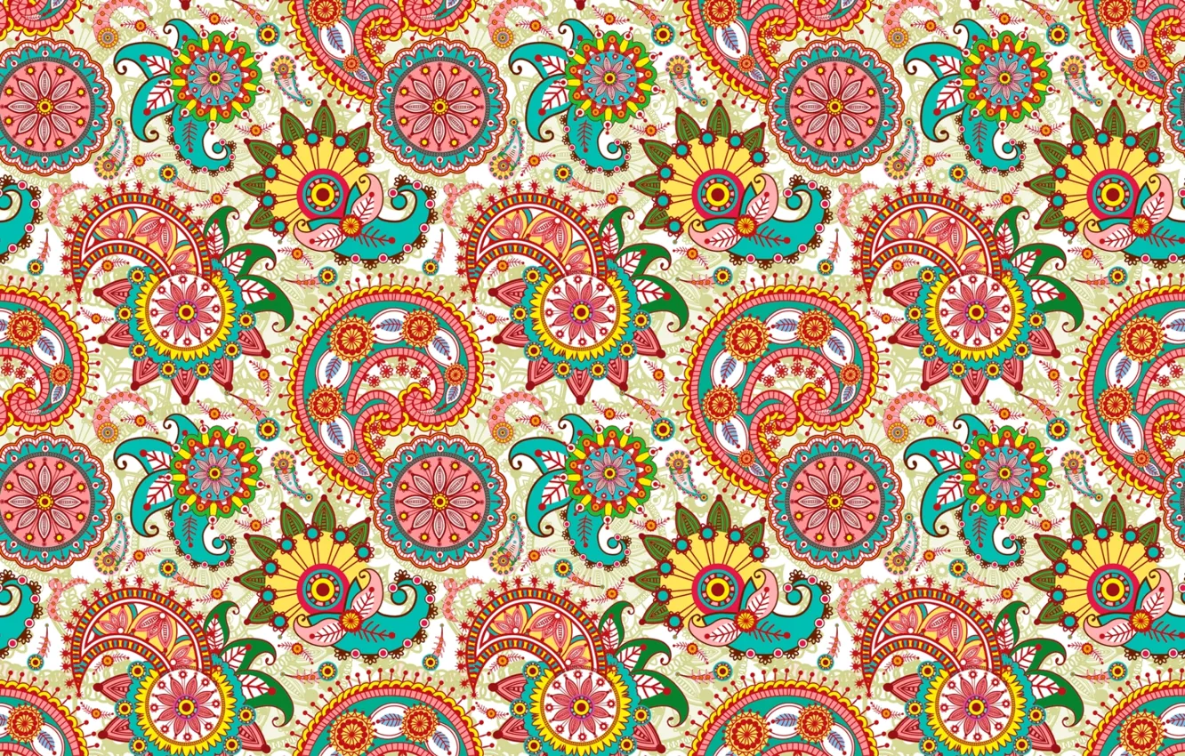 Photo wallpaper pattern, color, East