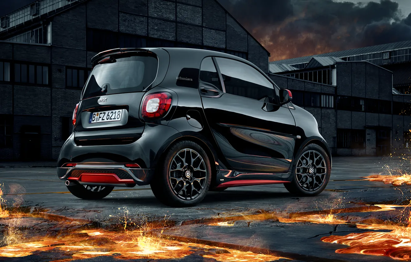 Photo wallpaper BRABUS, Smart, Fortwo, smart, C453