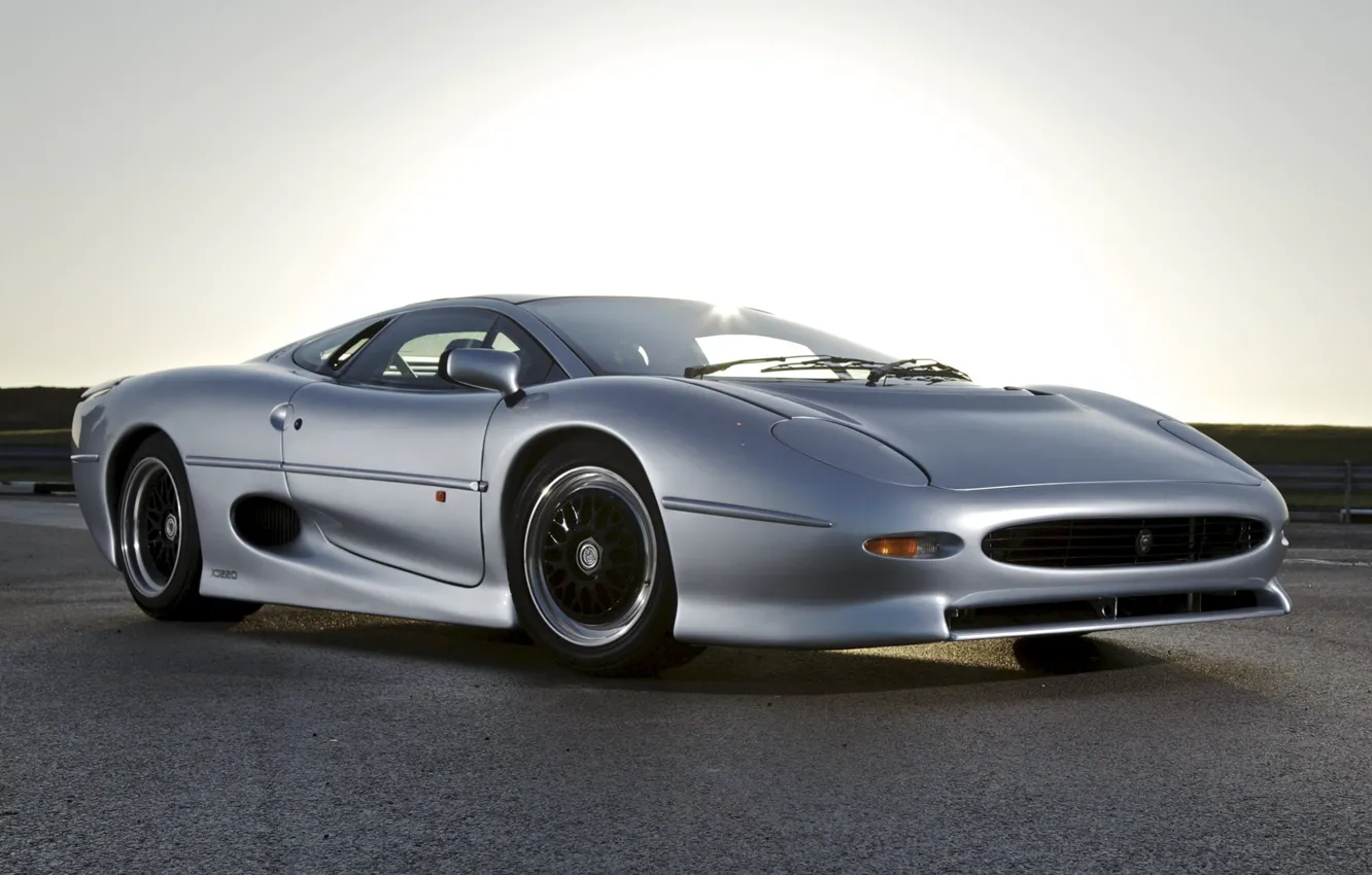 Photo wallpaper Jaguar, Classic, tuning, race, XJ220