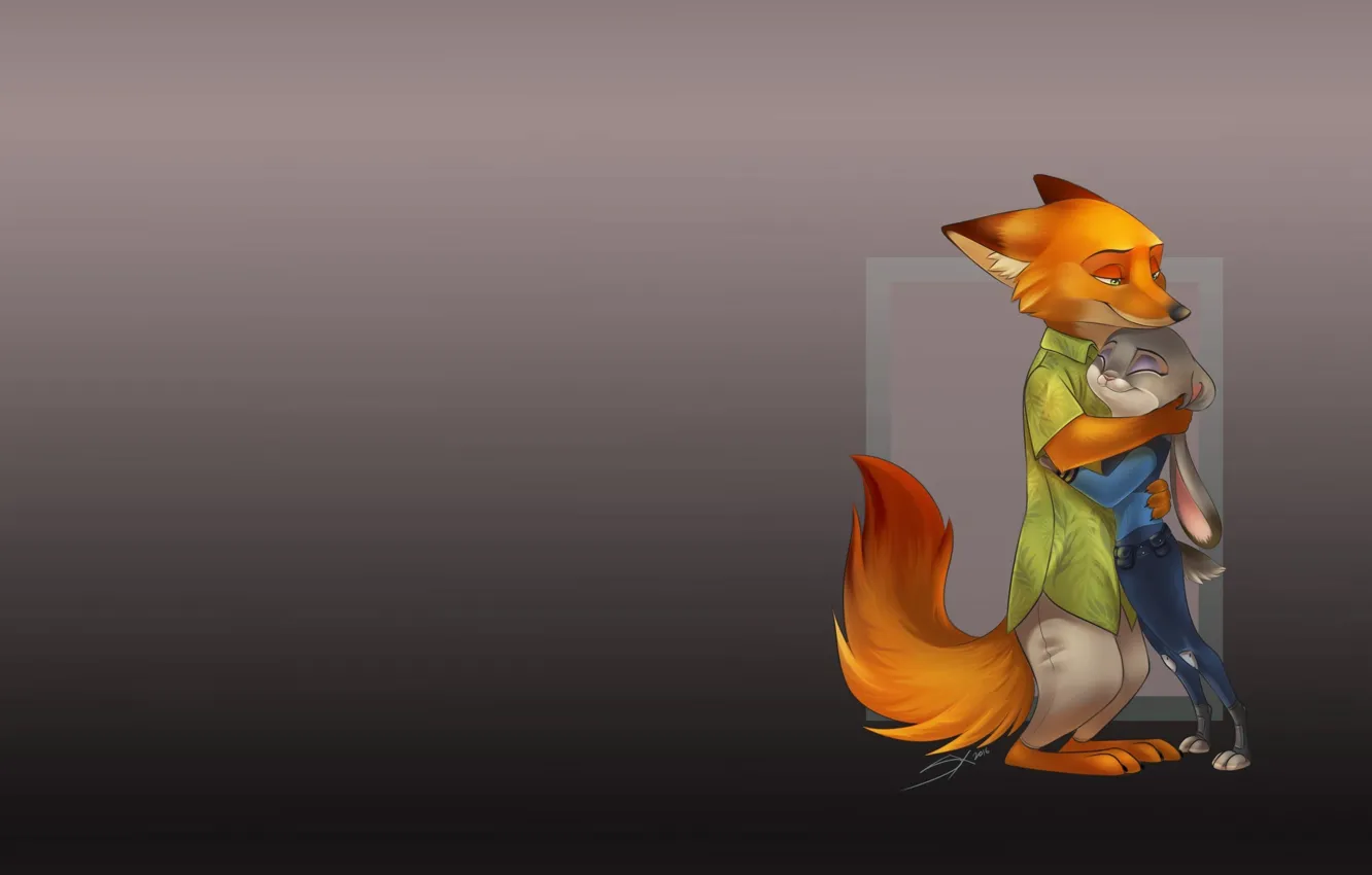 Photo wallpaper cartoon, fantasy, art, Fox, Nika, Walt Disney, Comedy, animation