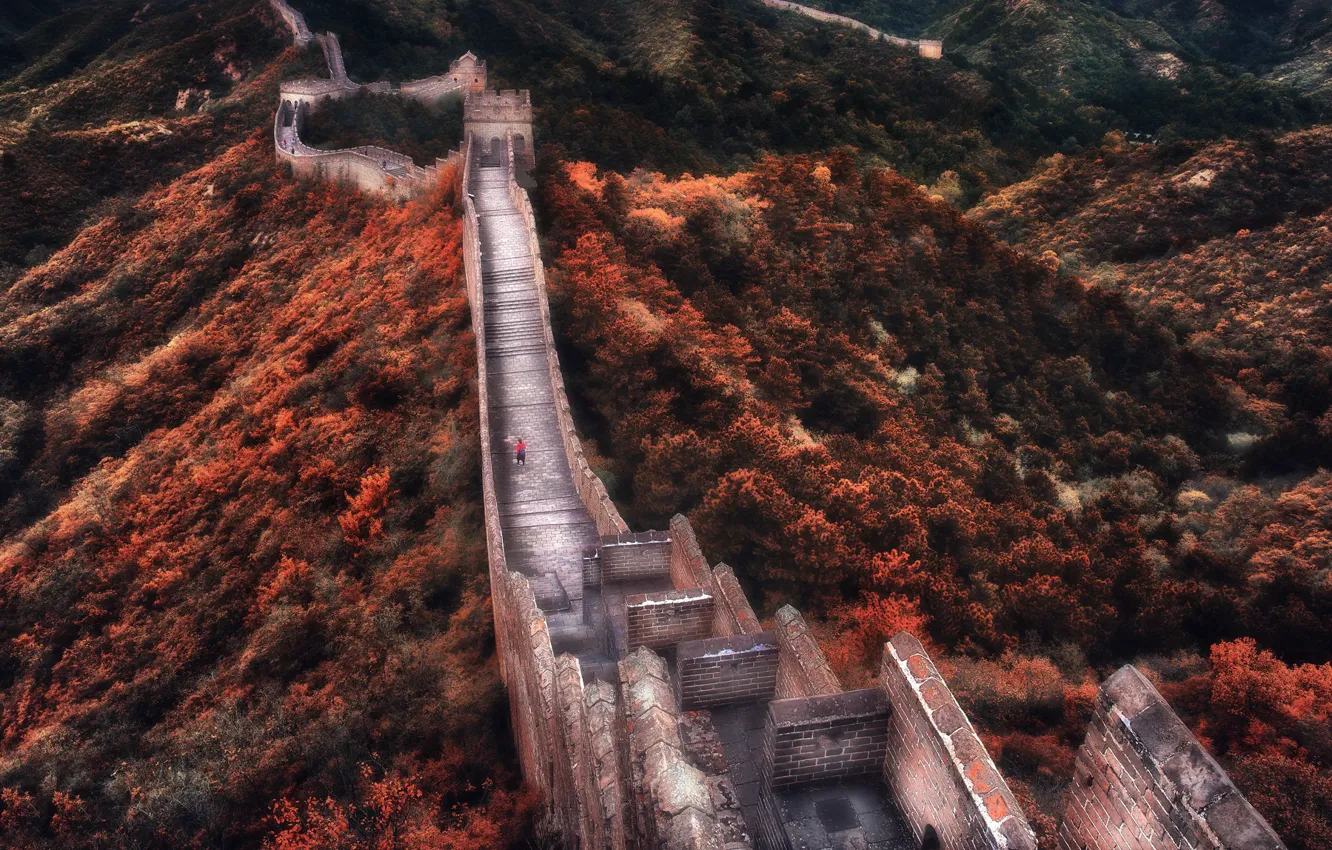 Photo wallpaper background, wall, China