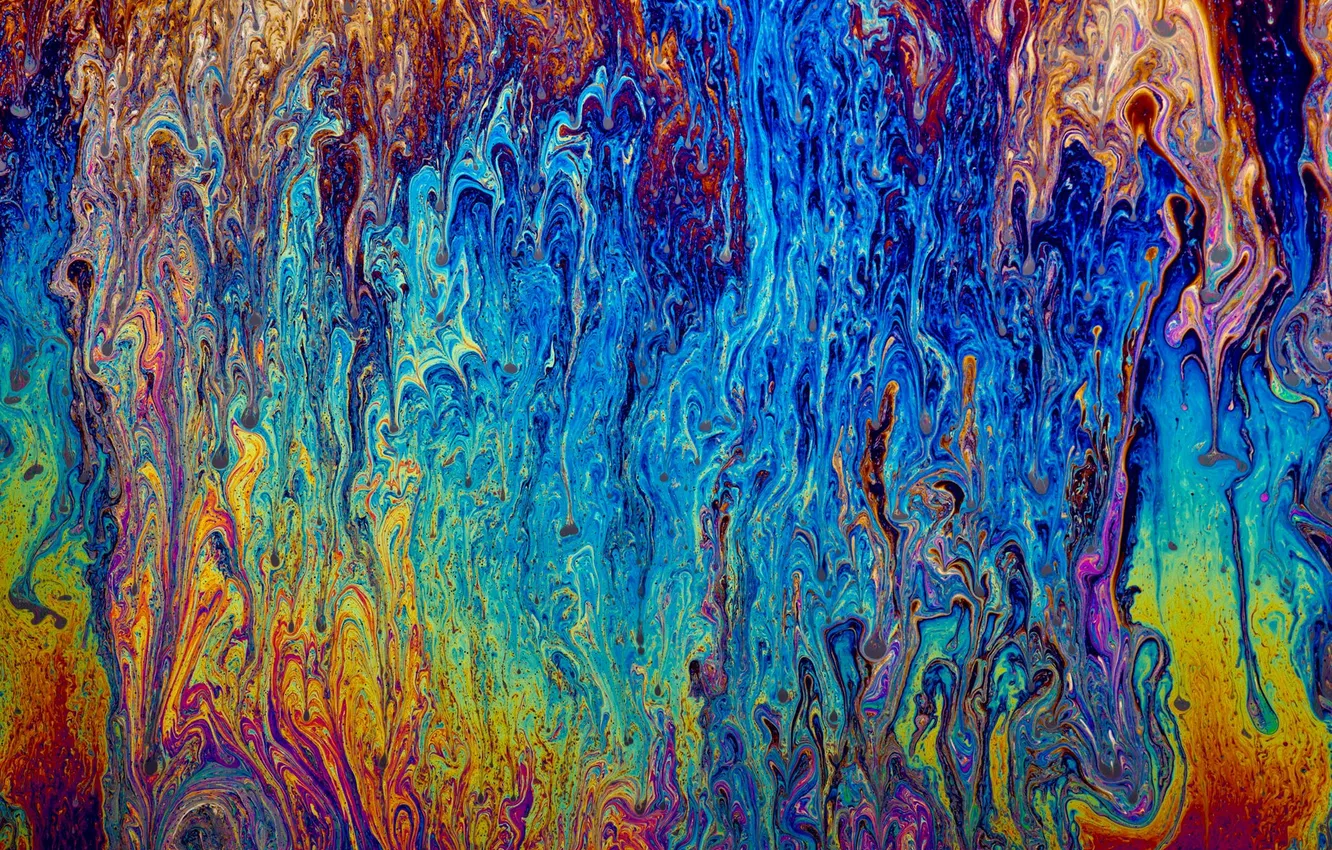 Photo wallpaper light, pattern, color, rainbow, fractal, spot