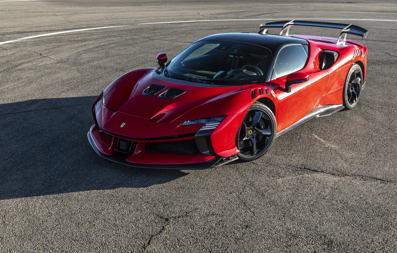 Photo wallpaper Ferrari, supercar, SF90, Ferrari SF90 Stradale