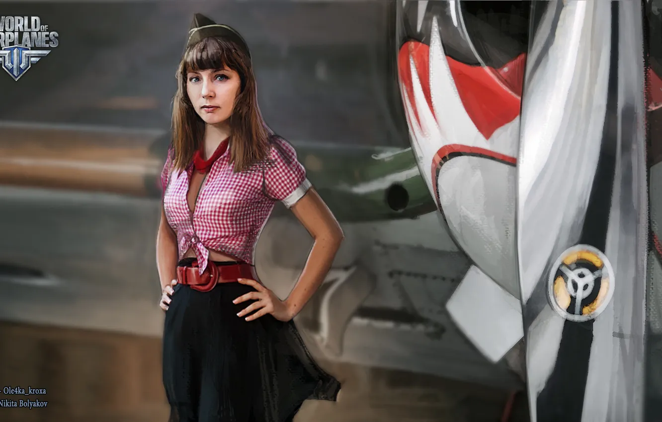 Photo wallpaper the plane, aviation, air, MMO, Wargaming.Net, World of Warplanes, WoWp, BigWorld