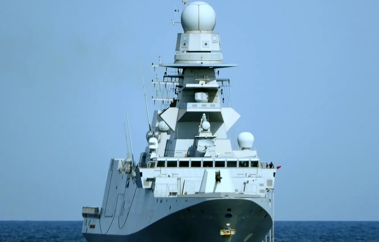 Photo wallpaper frigate, Antonio Marceglia, F 597