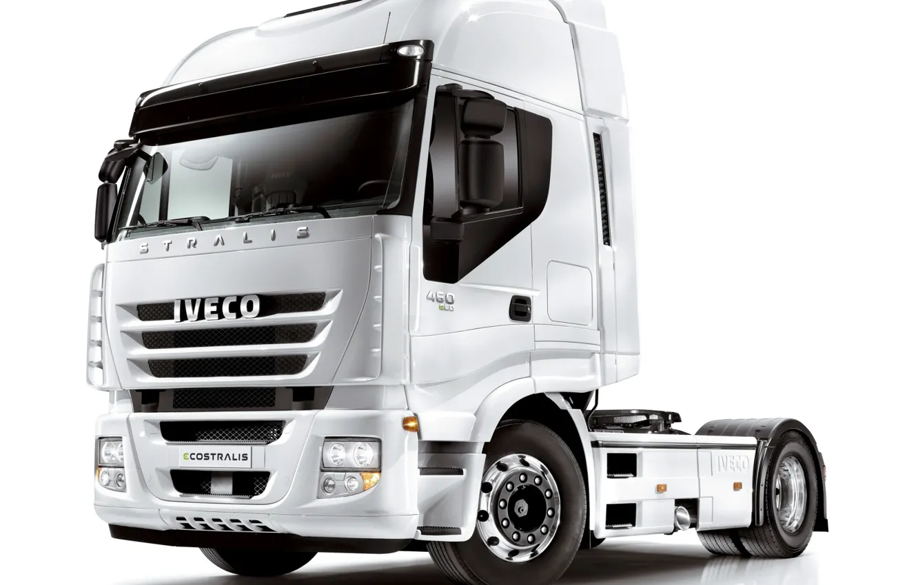 Photo wallpaper White, Truck, Tractor Truck, Other, Other technics, IVECO