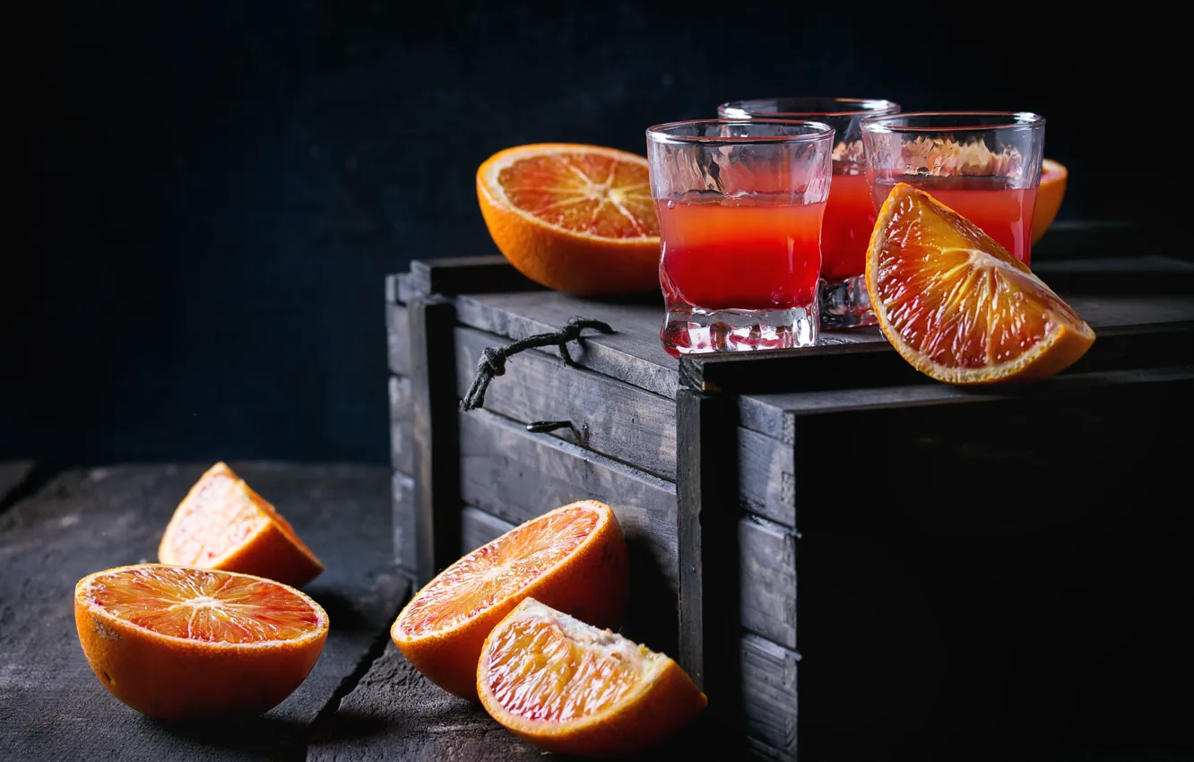 Photo wallpaper orange, citrus, drink, Natasha Breen