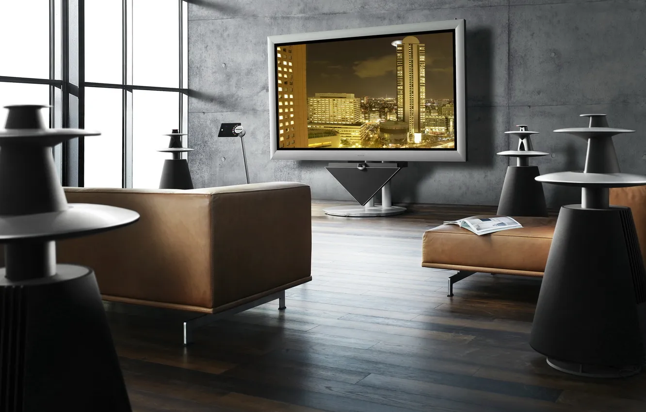 Photo wallpaper design, style, room, interior, home theater