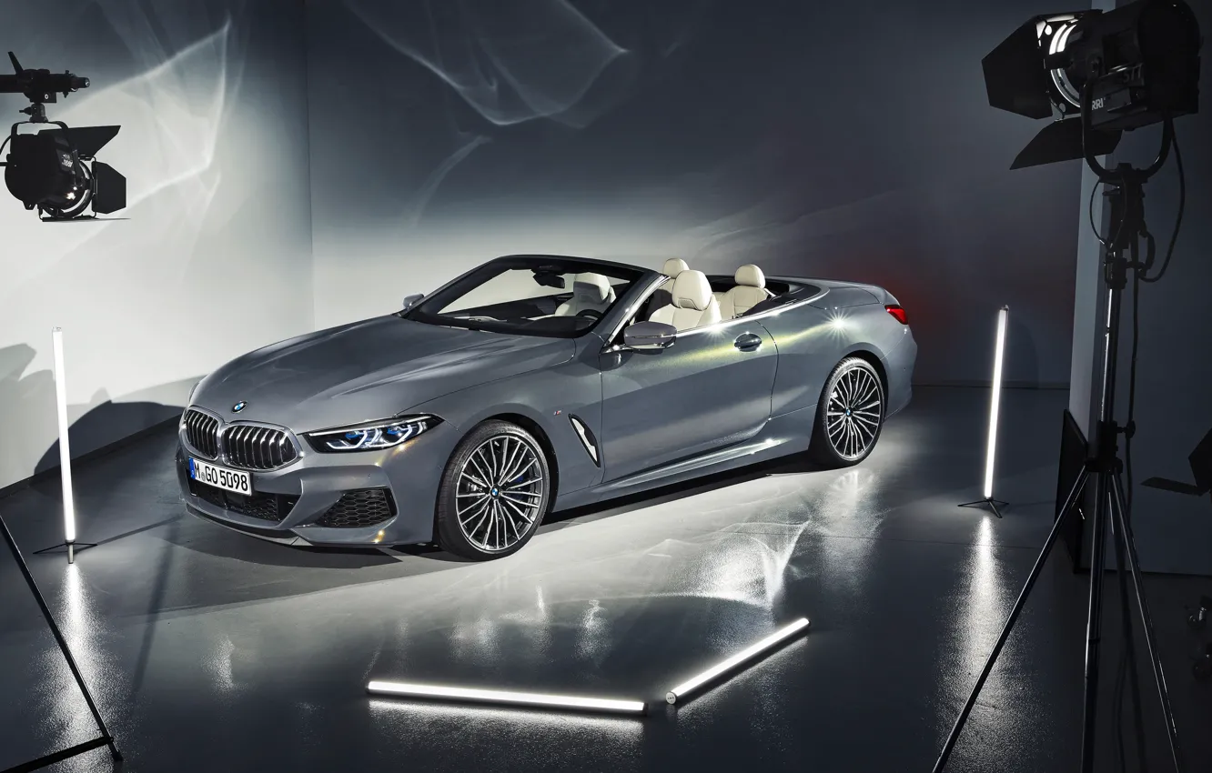 Photo wallpaper BMW, convertible, 2018, Cabrio, xDrive, 8-Series, M850i