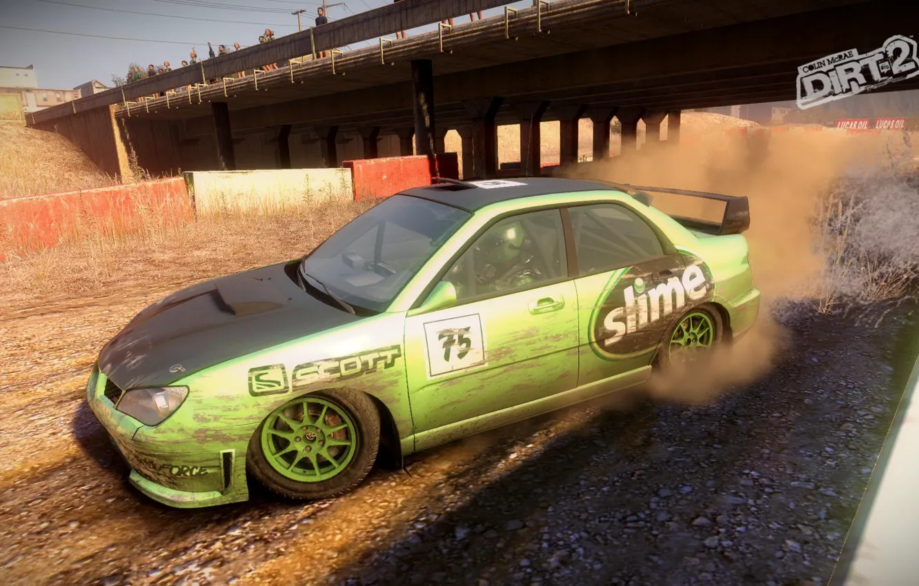 Photo wallpaper Subaru, dirt 2, colin mcrae, Colin McRae DiRT 2, Impreza WRX STI