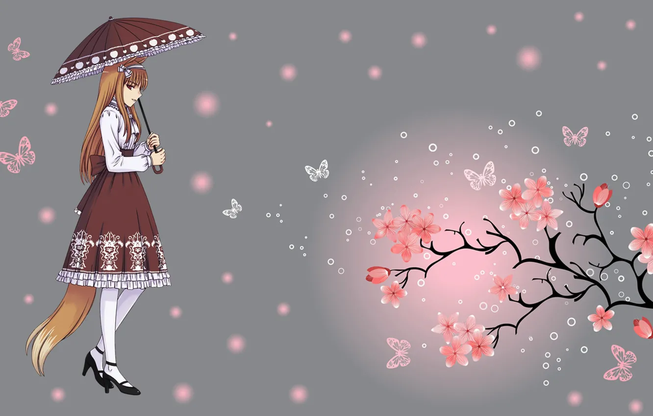 Photo wallpaper Holo, the Wallpapers, Spice and Wolf, Spice and wolf