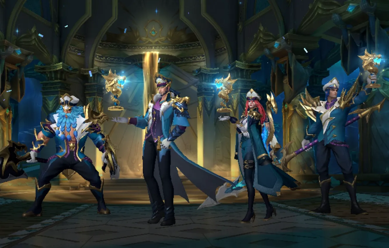 Photo wallpaper LoL, skin, spotlight