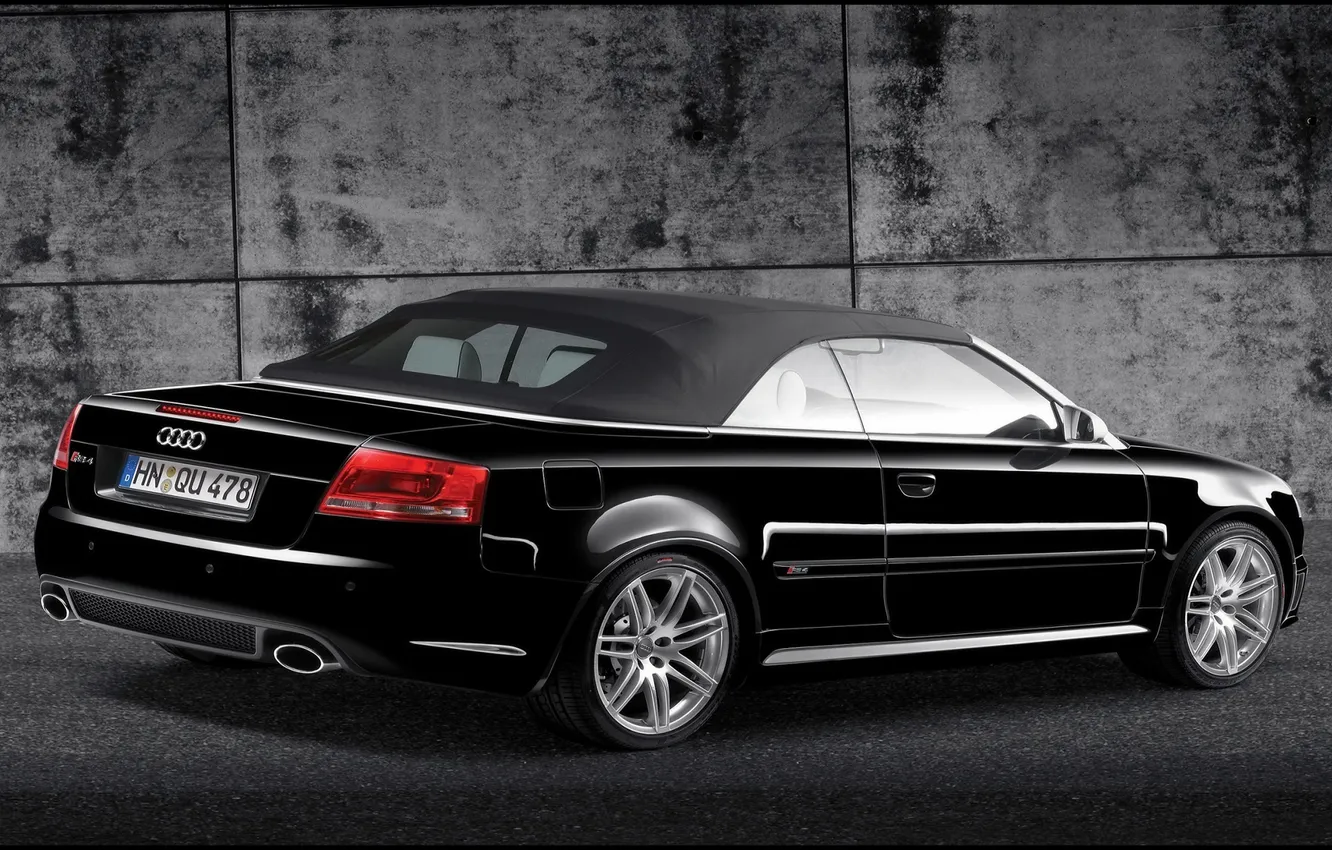 Photo wallpaper Audi, black, car