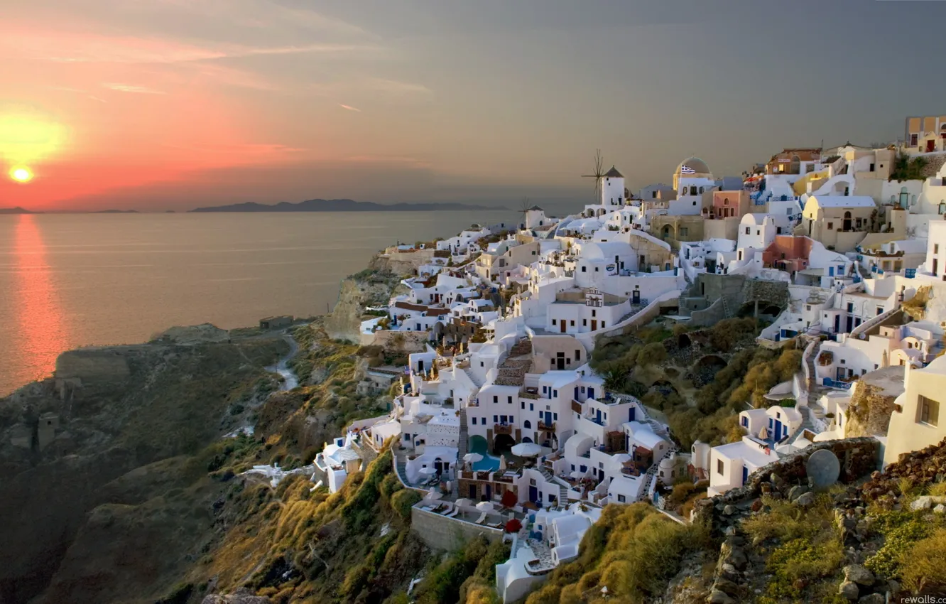 Photo wallpaper city, building, Town