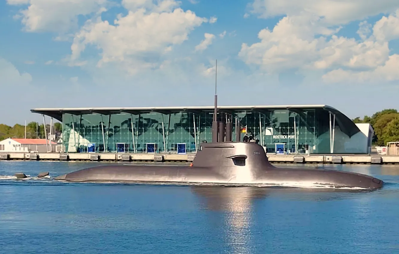 Photo wallpaper submarine, The German Navy, U 33