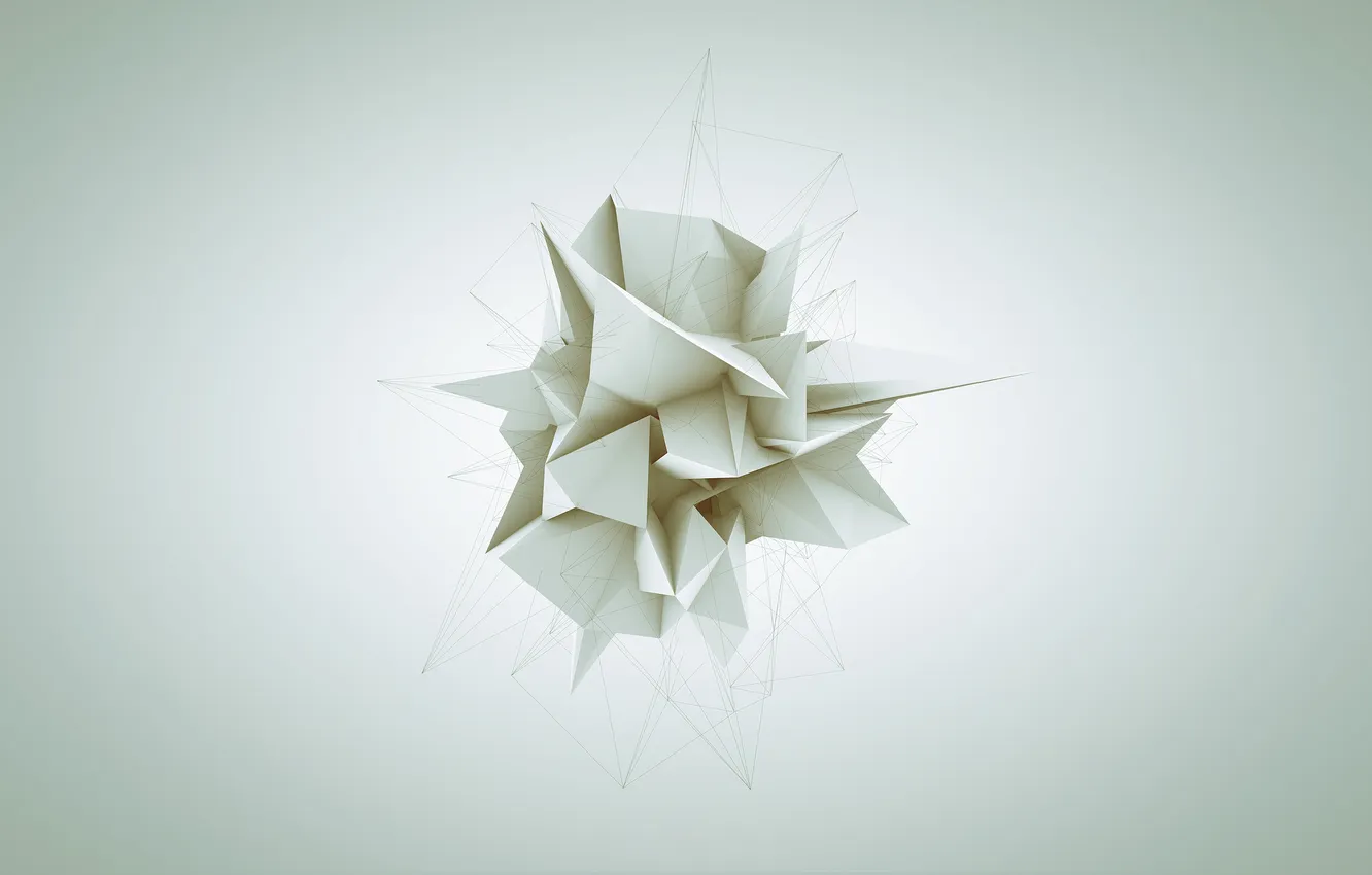 Photo wallpaper line, shadow, figure