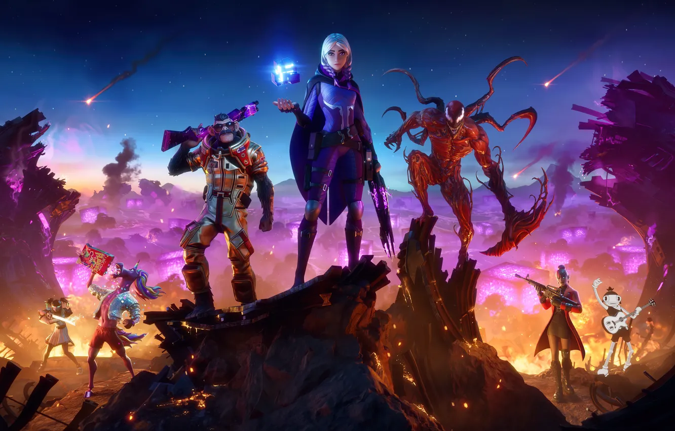 Photo wallpaper the game, game, characters, Chapter 2, Epic Games, Character, Fortnite, Season 8