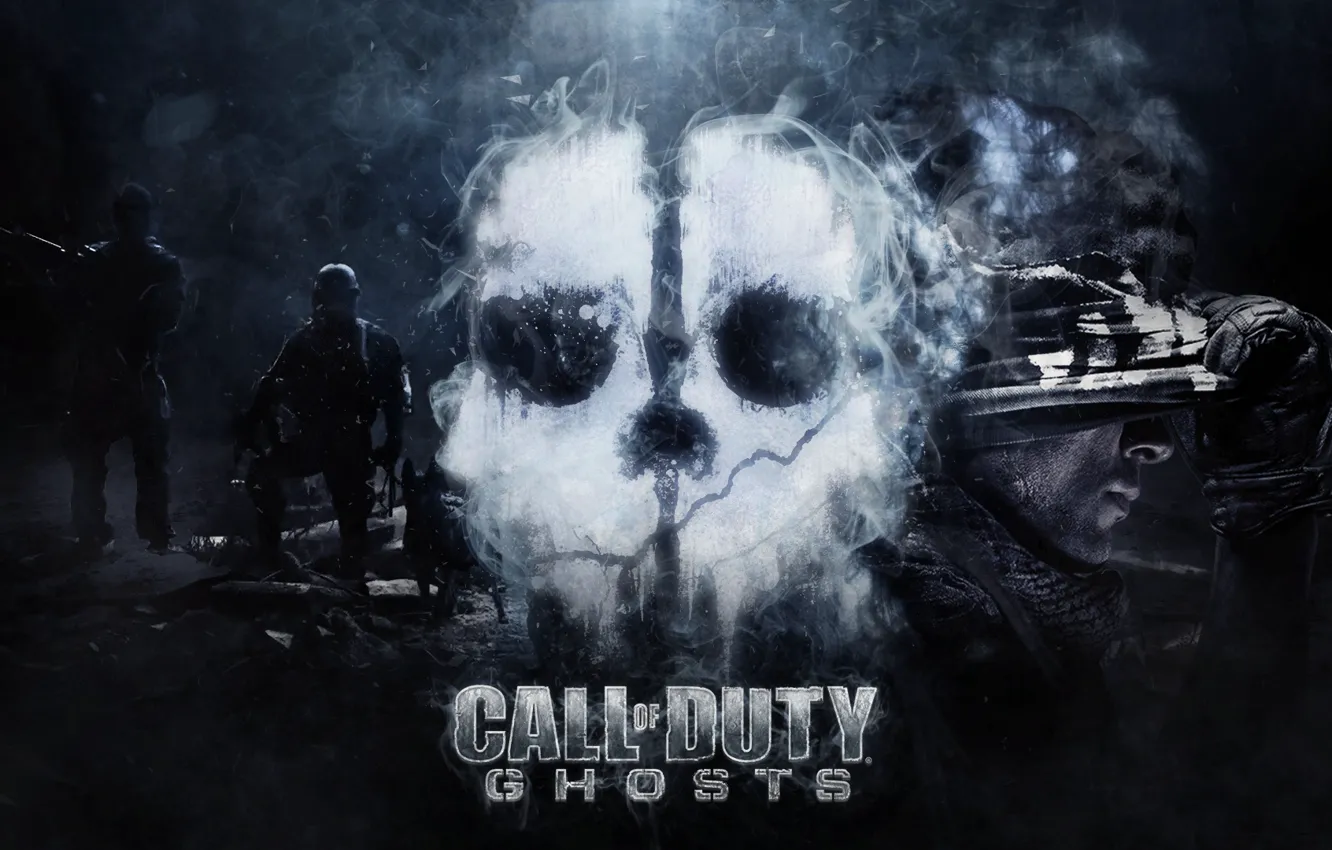 Photo wallpaper Ghost, Activision, Infinity Ward, Call of Duty: Ghosts, CoD: Ghost, The Ghosts Are Real, Call …