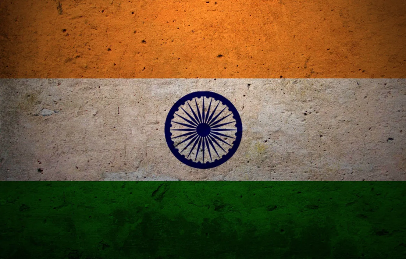Photo wallpaper flag, india, republicday