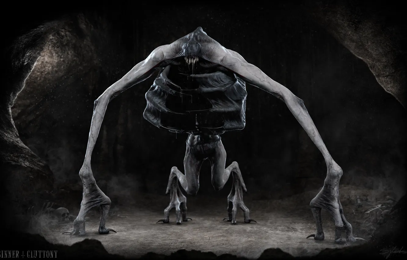 Photo wallpaper being, paws, Keos Masons, Sinner + Gluttony