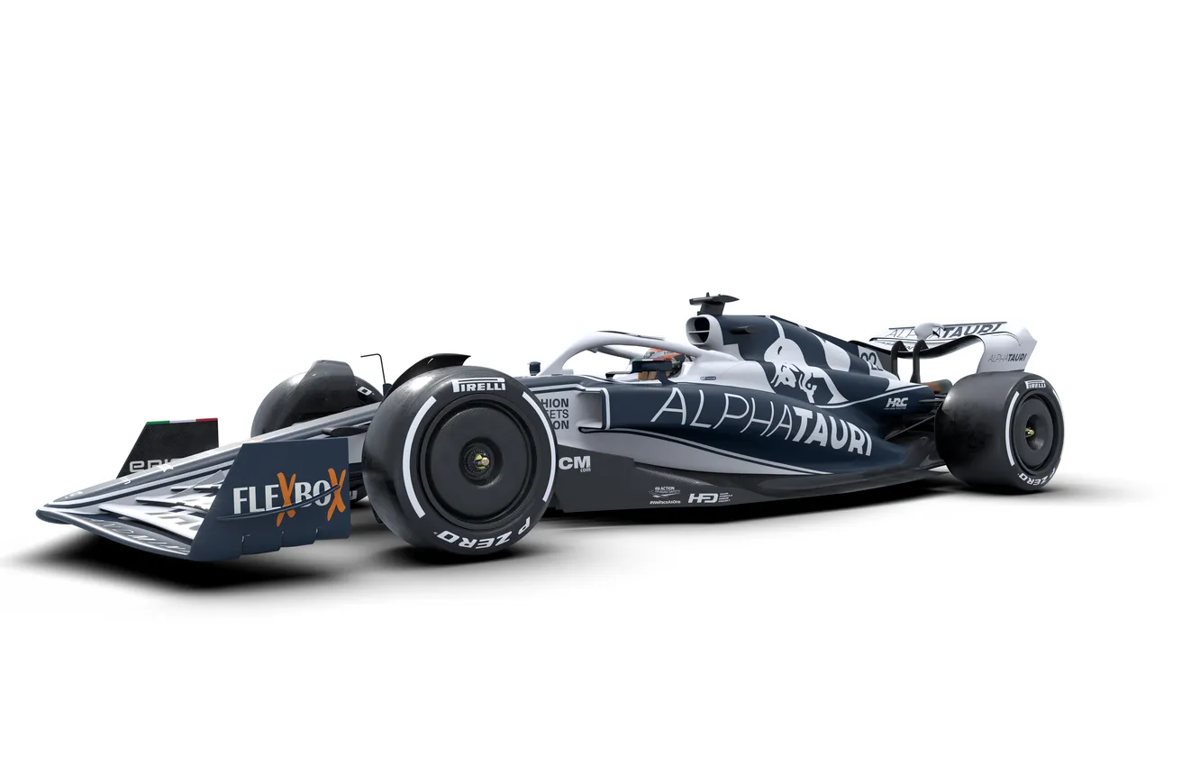 Photo wallpaper Formula 1, Formula 1, exterior, racing car, racing car, 2022, Formula 1 car, Scuderia AlphaTauri