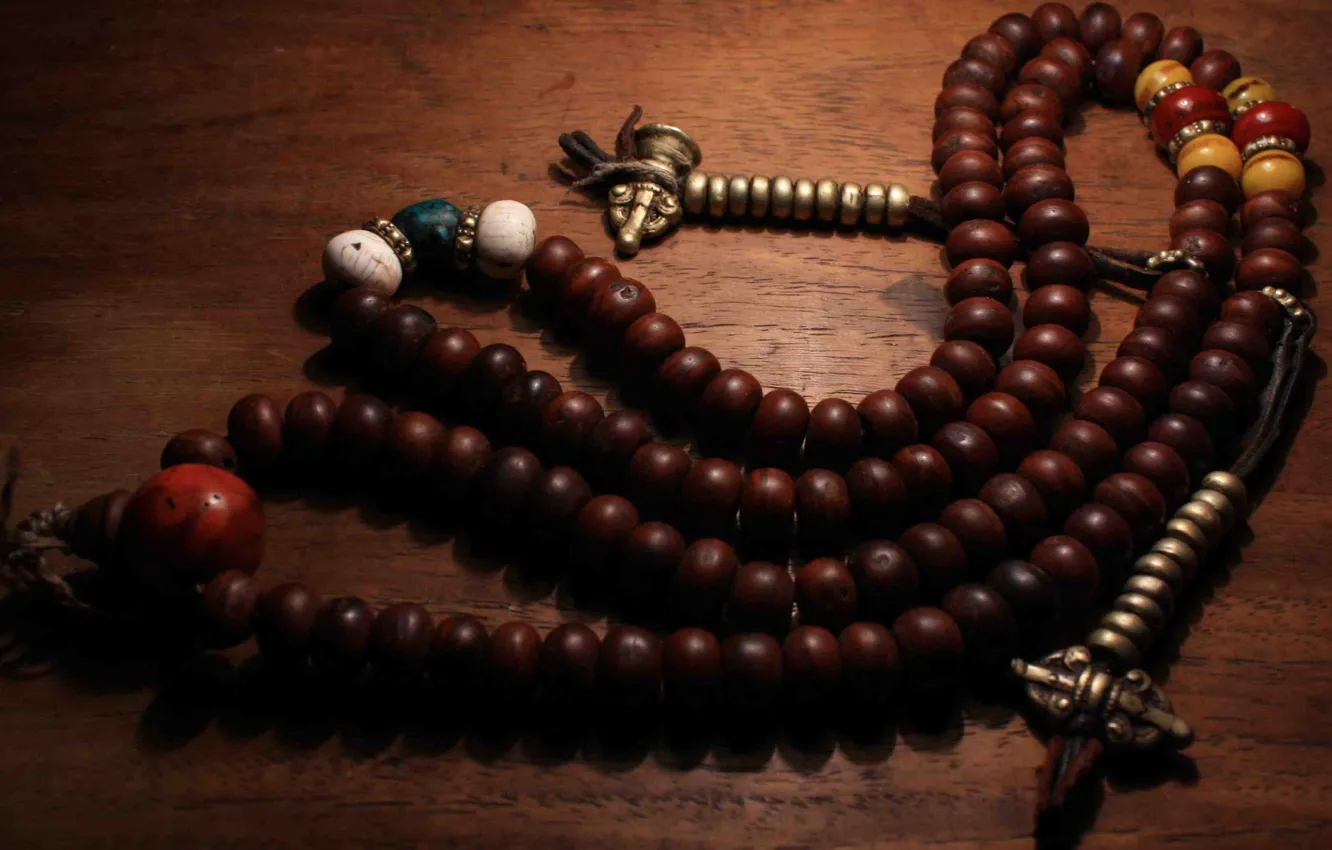 Photo wallpaper beads, religion, rosary, religious