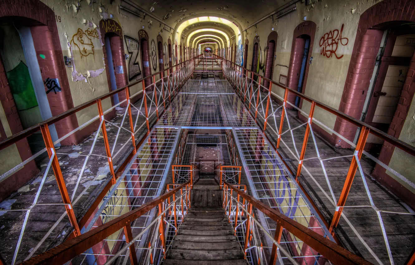 Photo wallpaper background, prison, Shiloh Ranch Prison