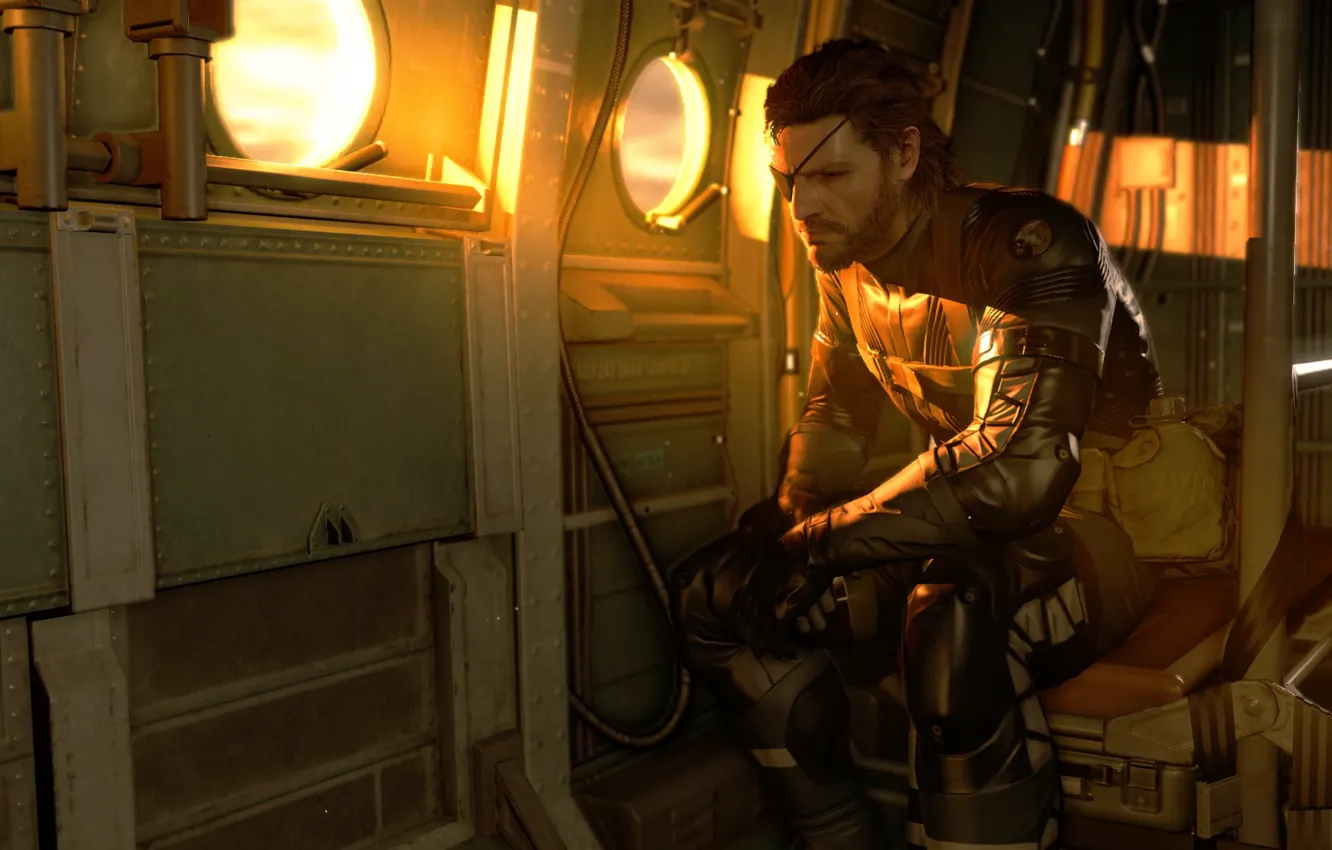 Photo wallpaper metal gear solid, Snake, Metal Gear, Ground Zeroes, Big Boss