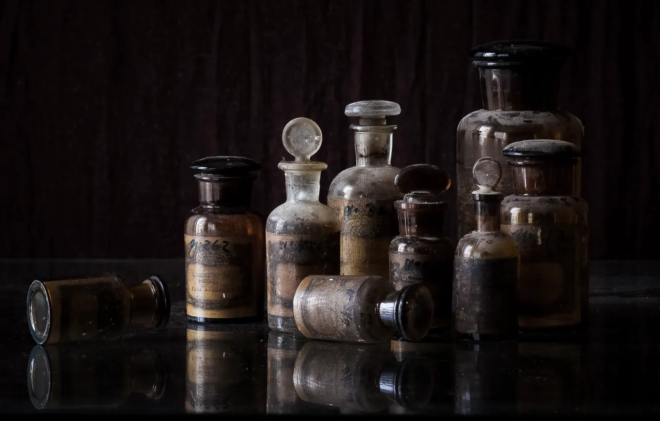 Photo wallpaper background, Bank, chemicals