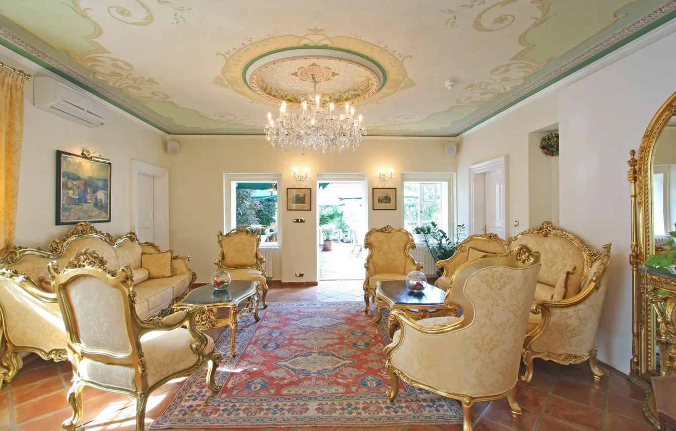 Photo wallpaper room, Prague, The Czech Republic, Alсhymist hotel