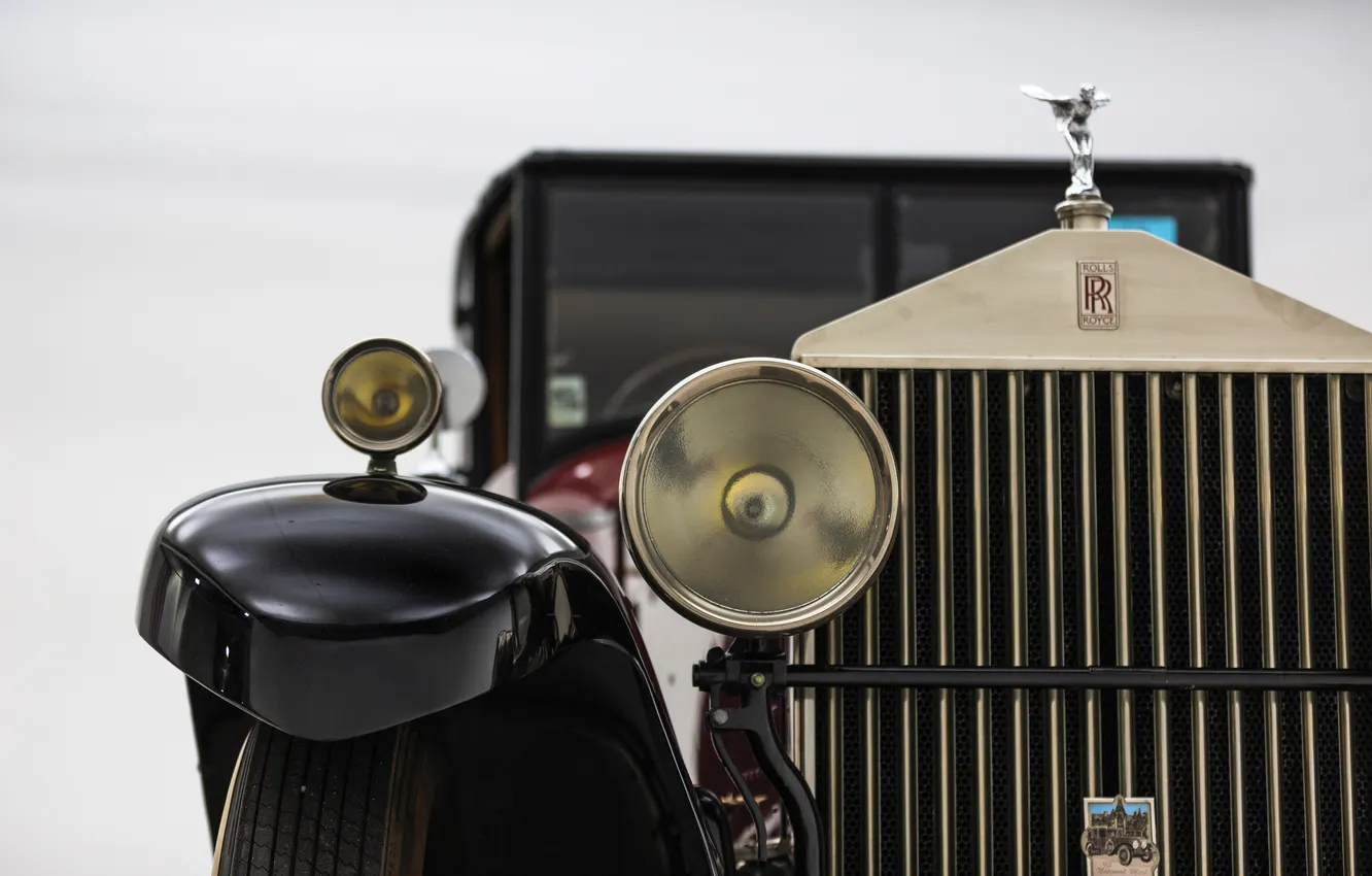 Photo wallpaper Rolls-Royce, retro cars, 1927, Town Car, Retro Cars, by Brewster, Phantom I, Rolls-Royce Phantom I …