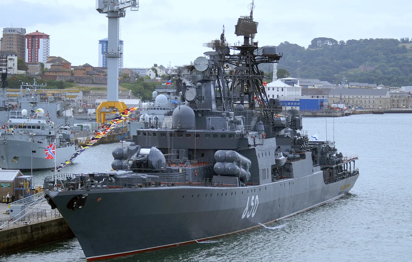 Photo wallpaper ship, large, anti-submarine, Admiral Chabanenko